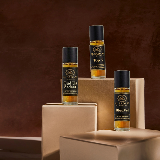 Pack of 3 Pocket Perfume - for Men